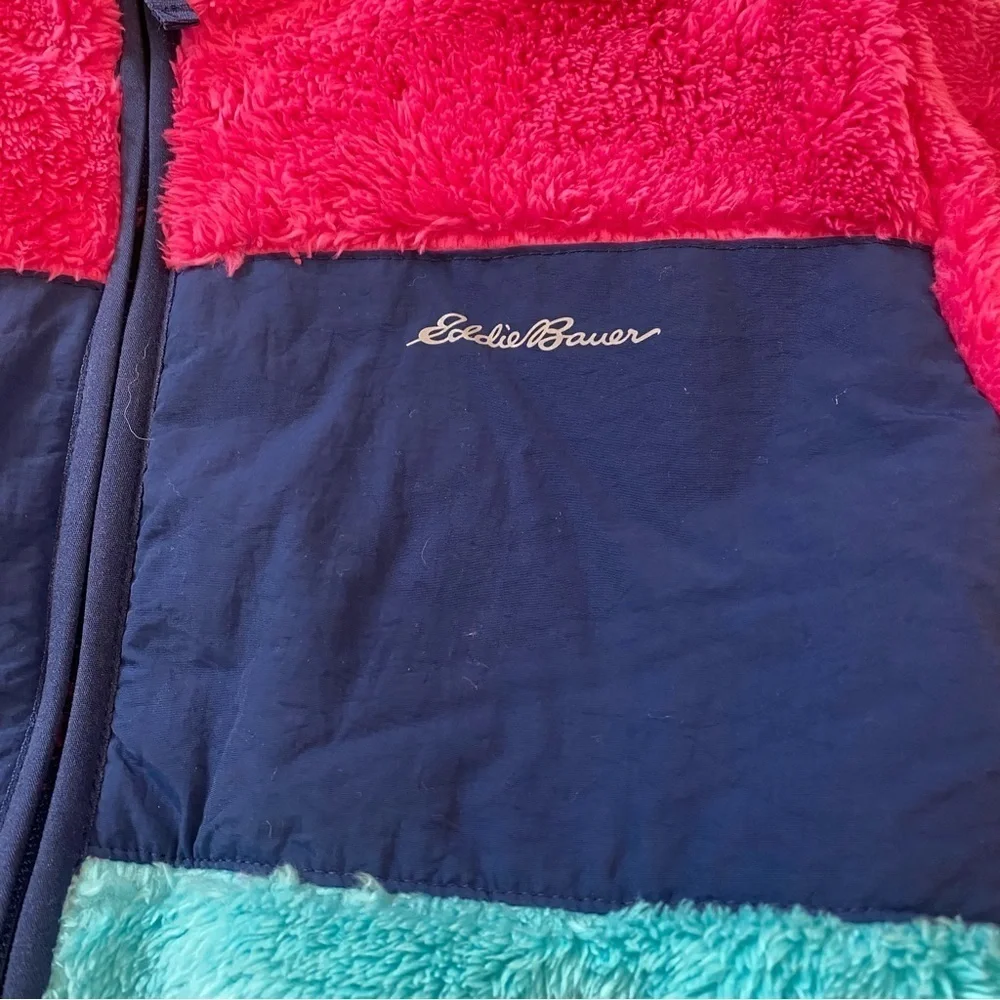 EDDIE Bauer girls, fuzzy jacket